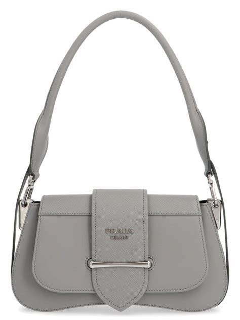 gray prada purse|grey prada bag.